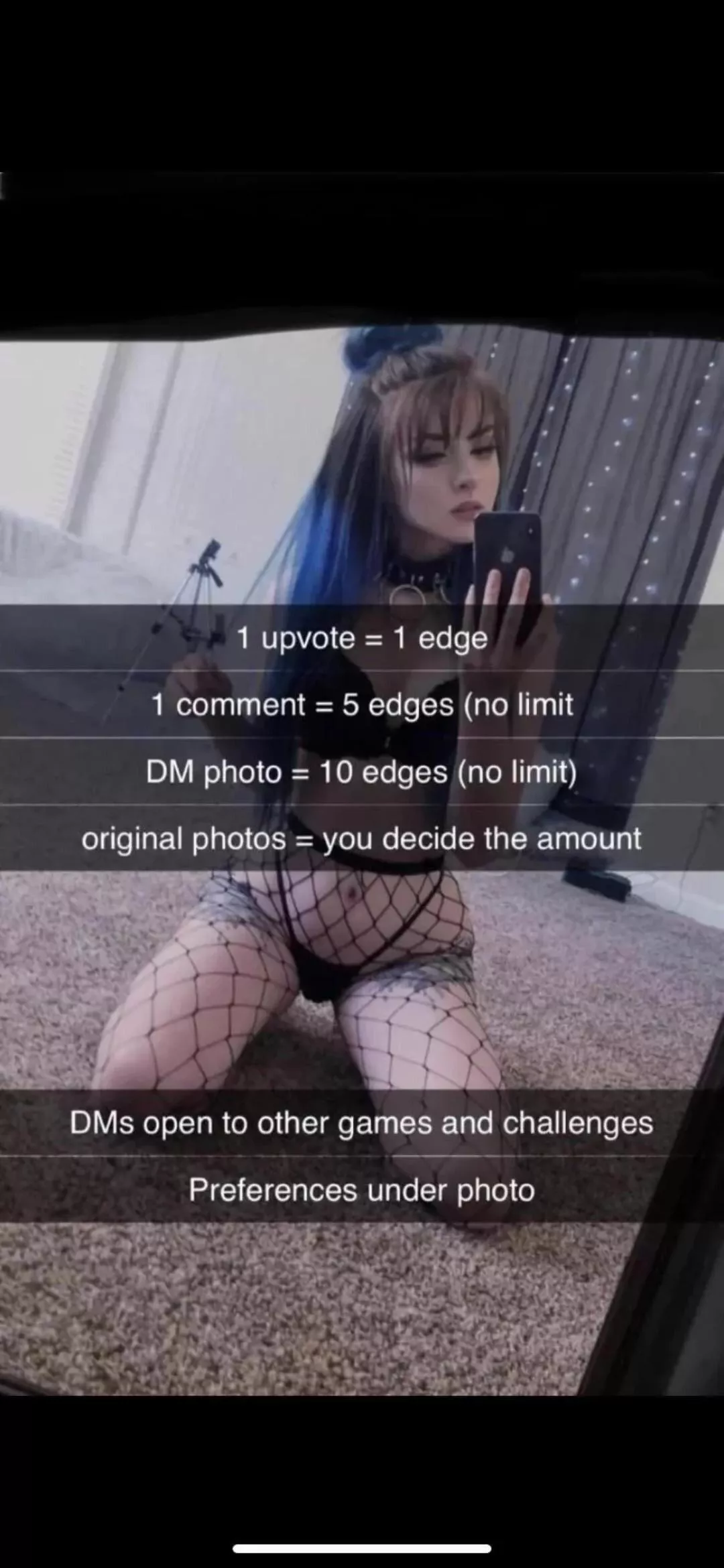 Edging make me go dumb