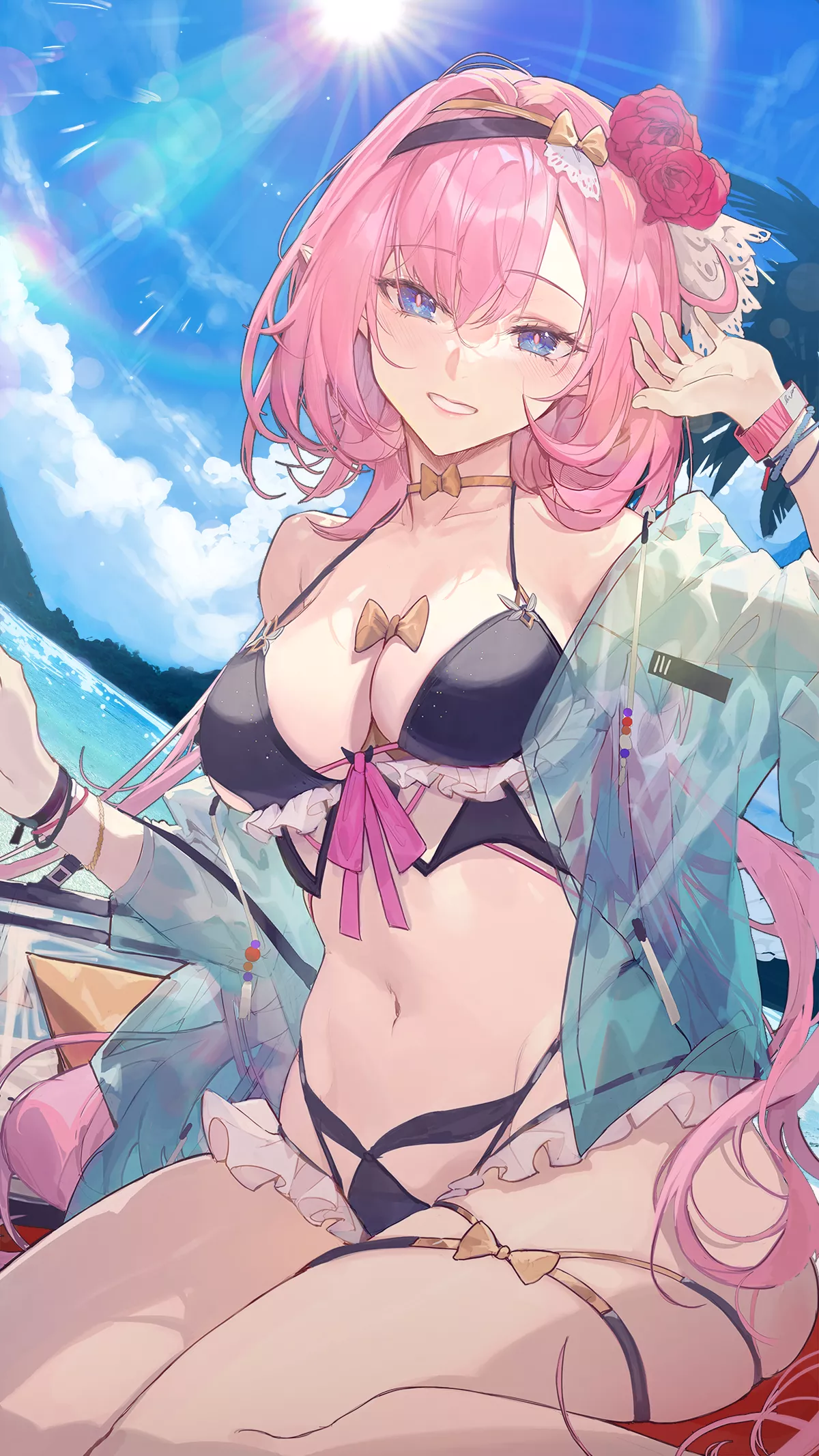 Elysia in bikini [Honkai Impact 3]