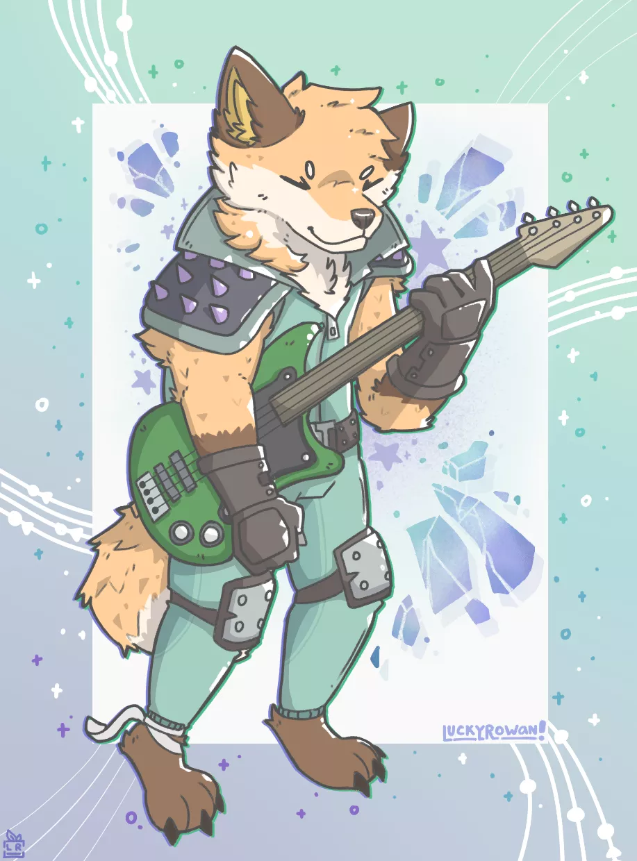 Fennix 🦊🎸 | By @luckyrowan_