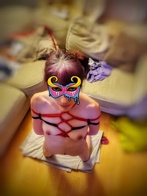 First time being tied and used freely. Really enjoyed it! X