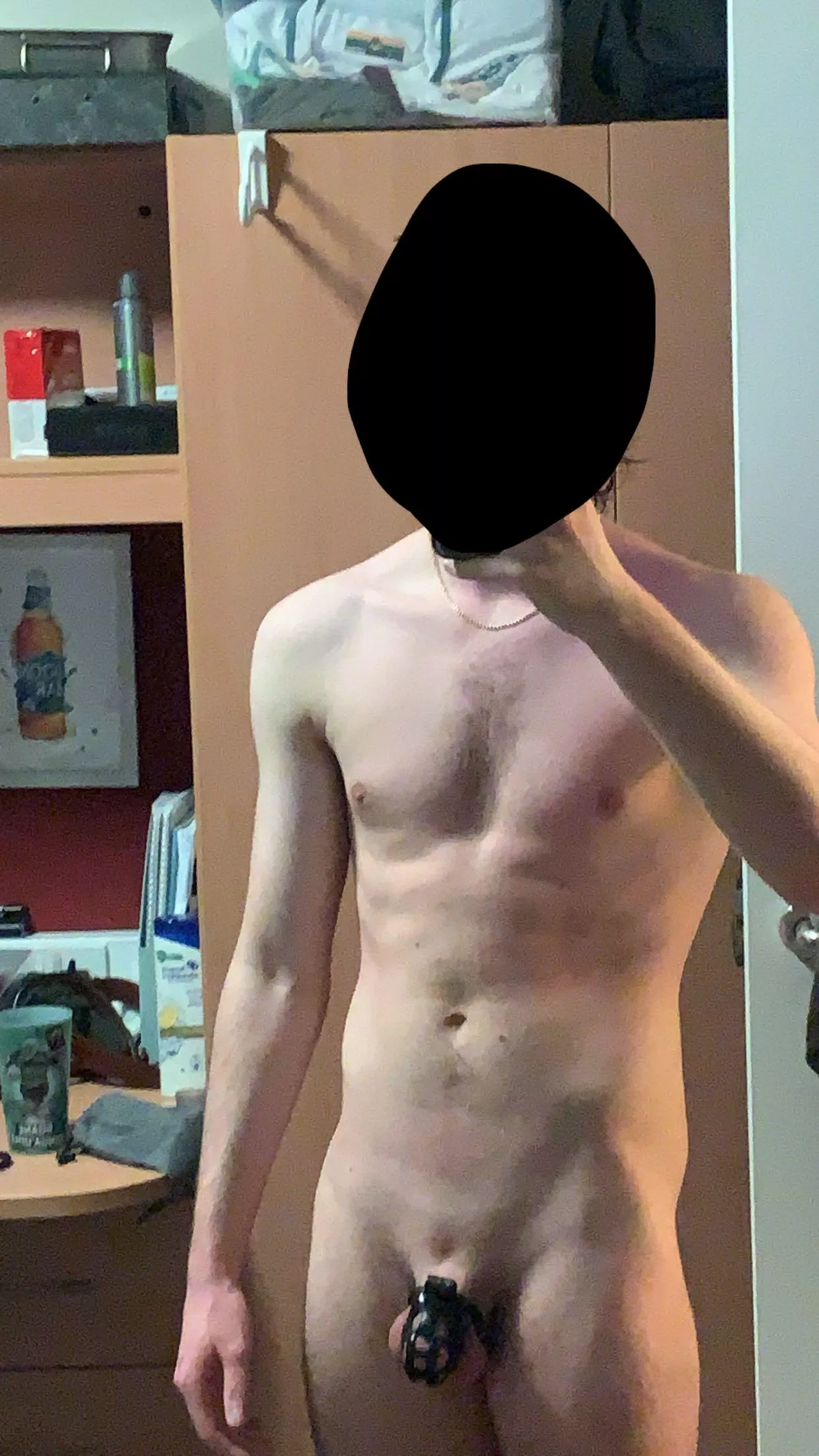 First time trying chastity, what do you think?