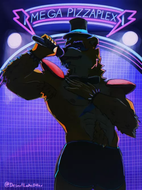 Freddys front row ticket (art by me) *suggestive*