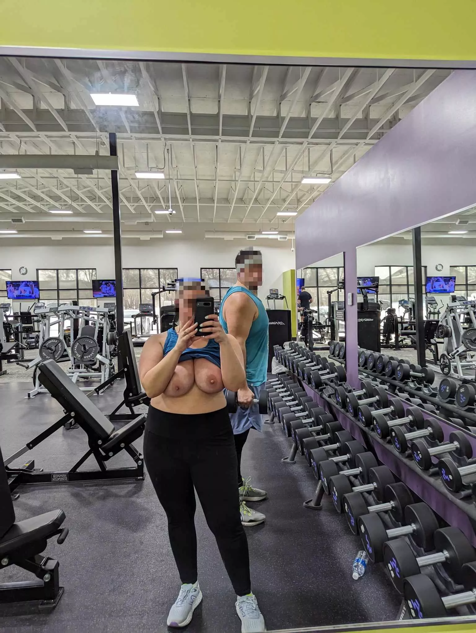 Free boners at the gym