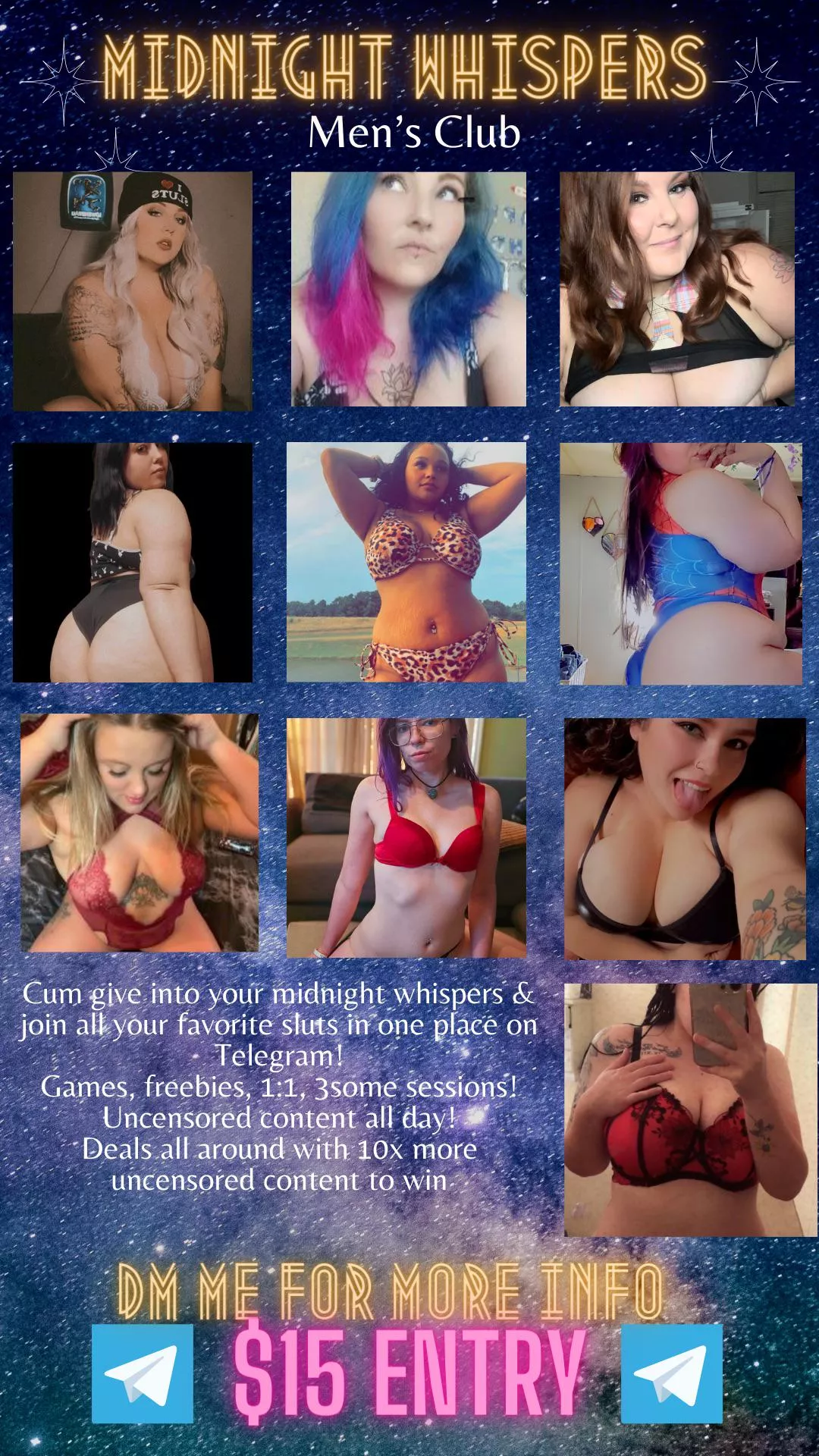 Horny? We are too! Don’t leave us wet and waiting