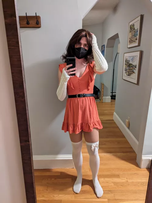 How's a lil girly boy to keep warm? ❤️‍🔥