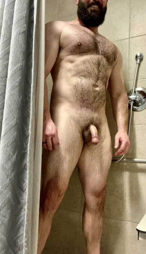 I do enjoy having a private gym shower!