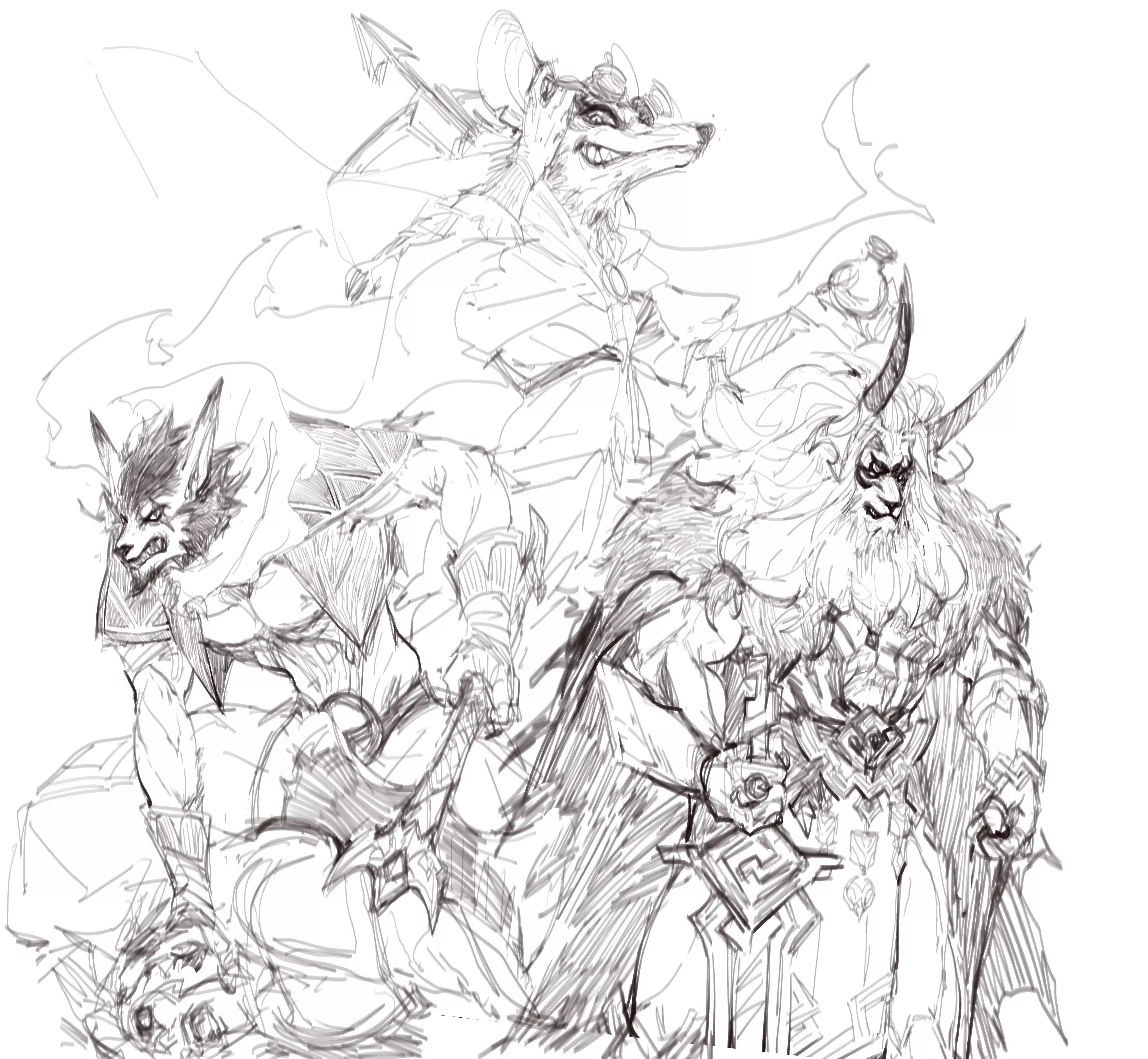 i draw character from afk arena ,i wanna have more friend like draw ( art by me )