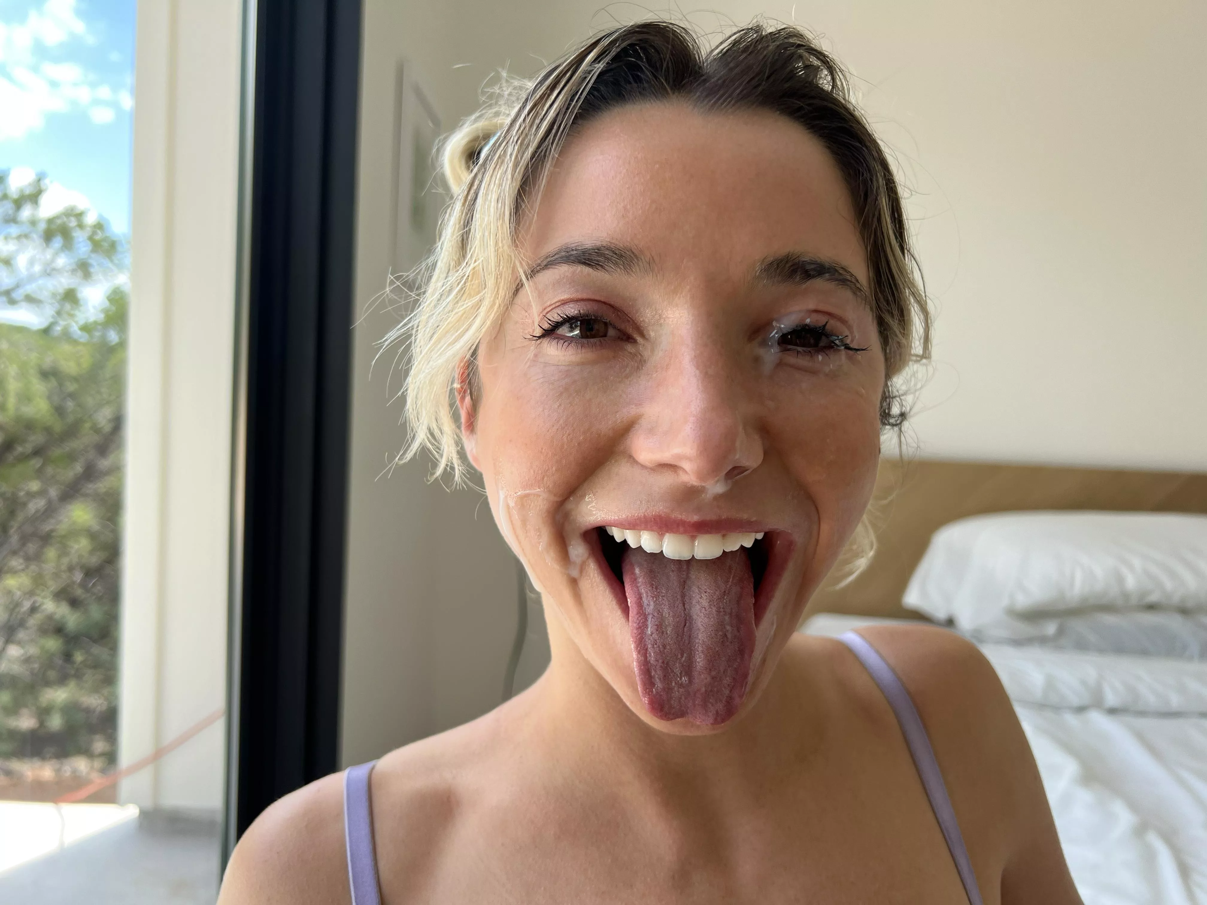 i heard i can go blind from getting cum in my eyes.. 🤷