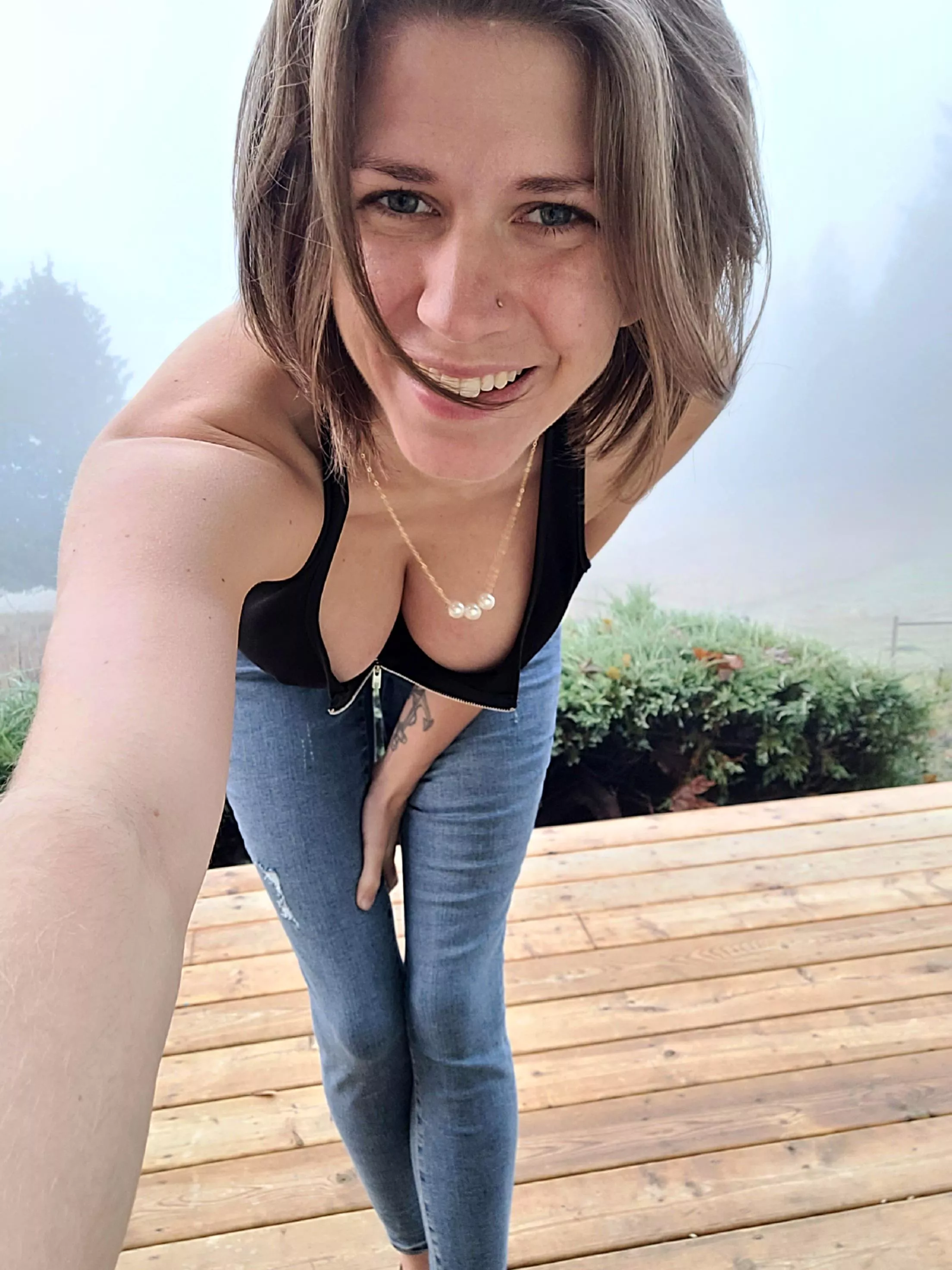 I love pearl necklaces