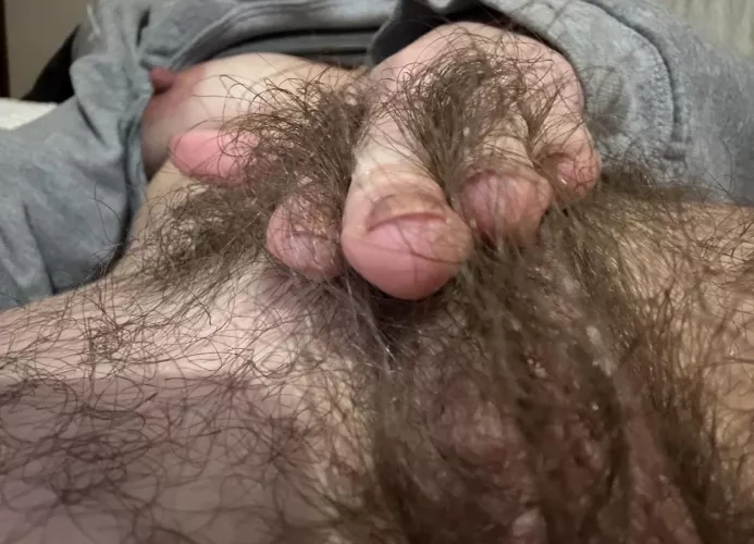 I need a man to run his fingers through my furry bush