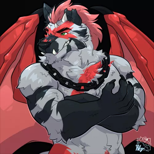 I redrew a drawing of mine from 2017. :)