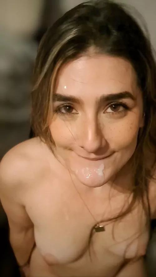 I Think I Look Prettier With Cum On My Face