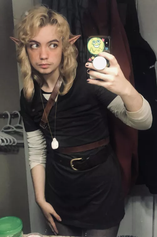 In true femboy fashion