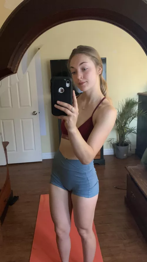 Just finished a workout session