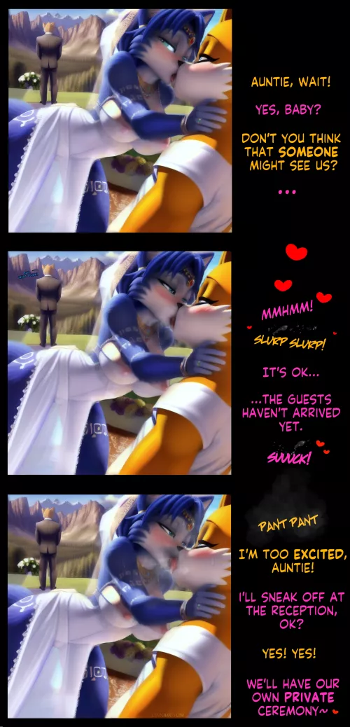 Krystal cheats on her Wedding Day (Furry NTR) [Comic]