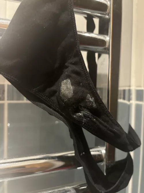 Long and creamy shift today! Would you cum on these?