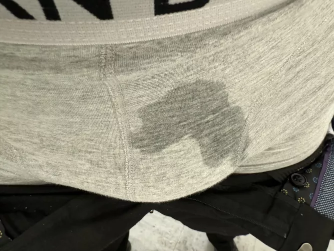 Lots of precum leaking today