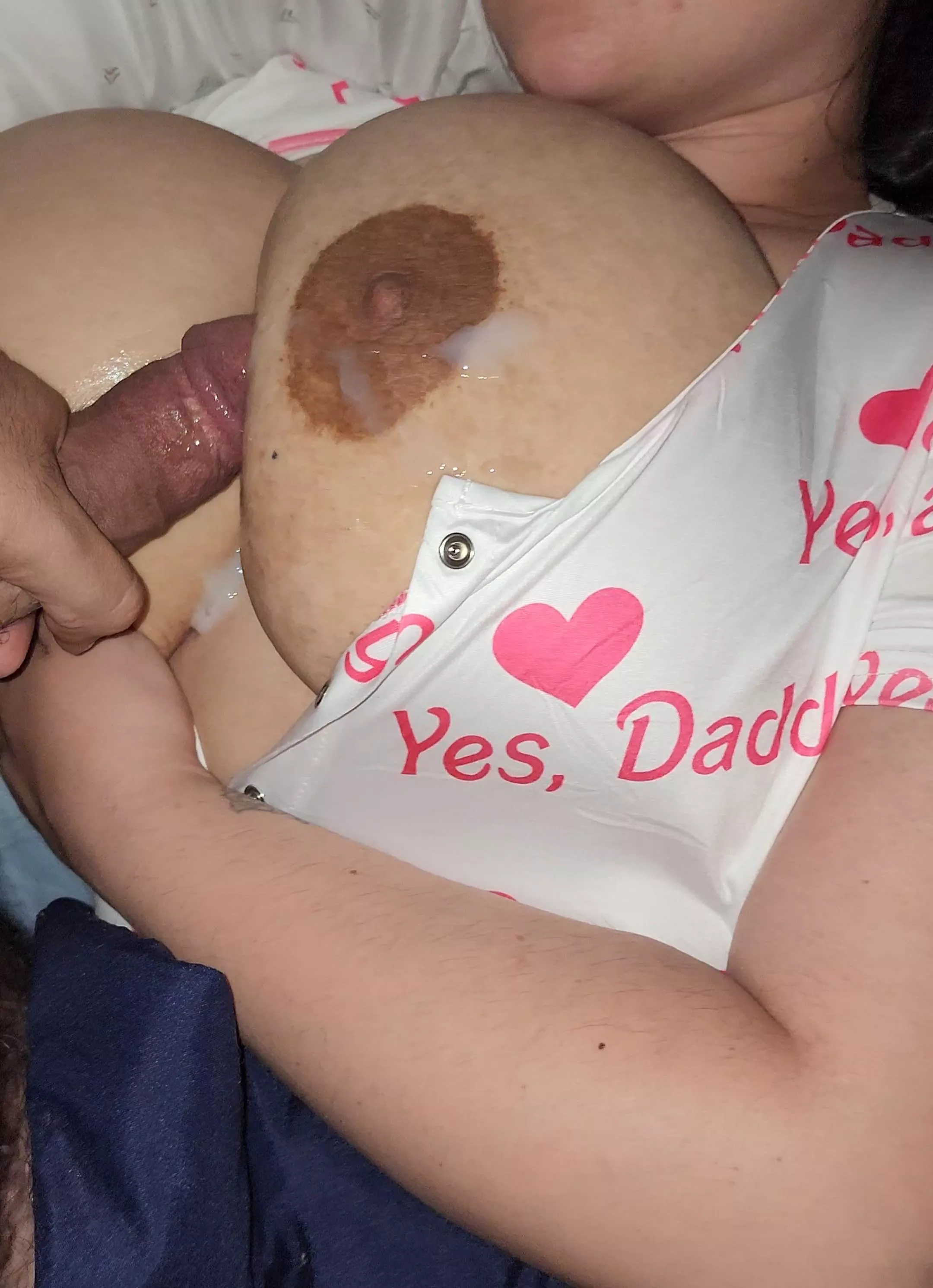 Luckily I have a nice big set of canvases for him to paint.