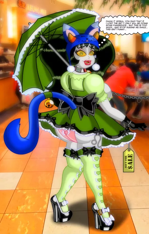 [M4F] a pretty simple mind control into break rp. You play nepeta and I buy you as a slave.