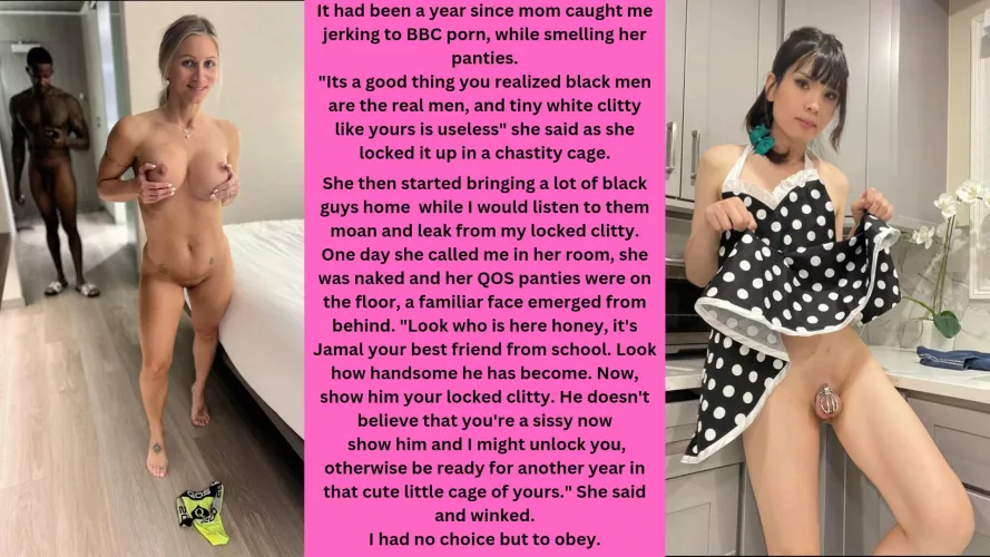 Mom caught me jerking while smelling her panties