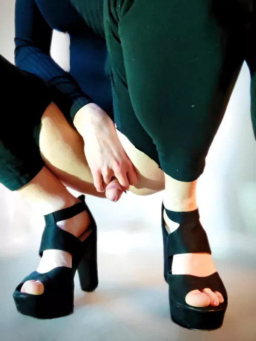 My heels feel so sexy