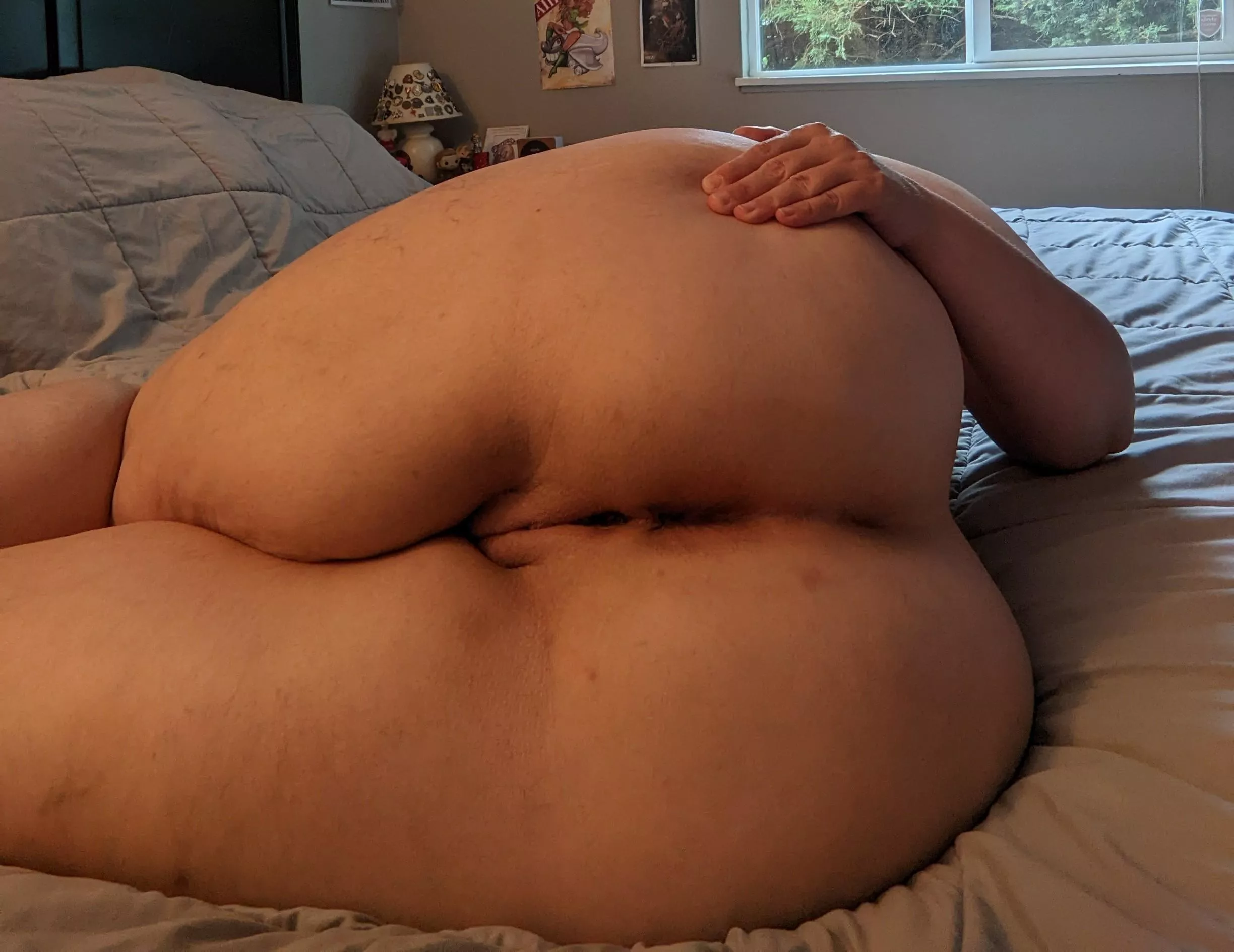 Patiently waiting for you to spank it [F]