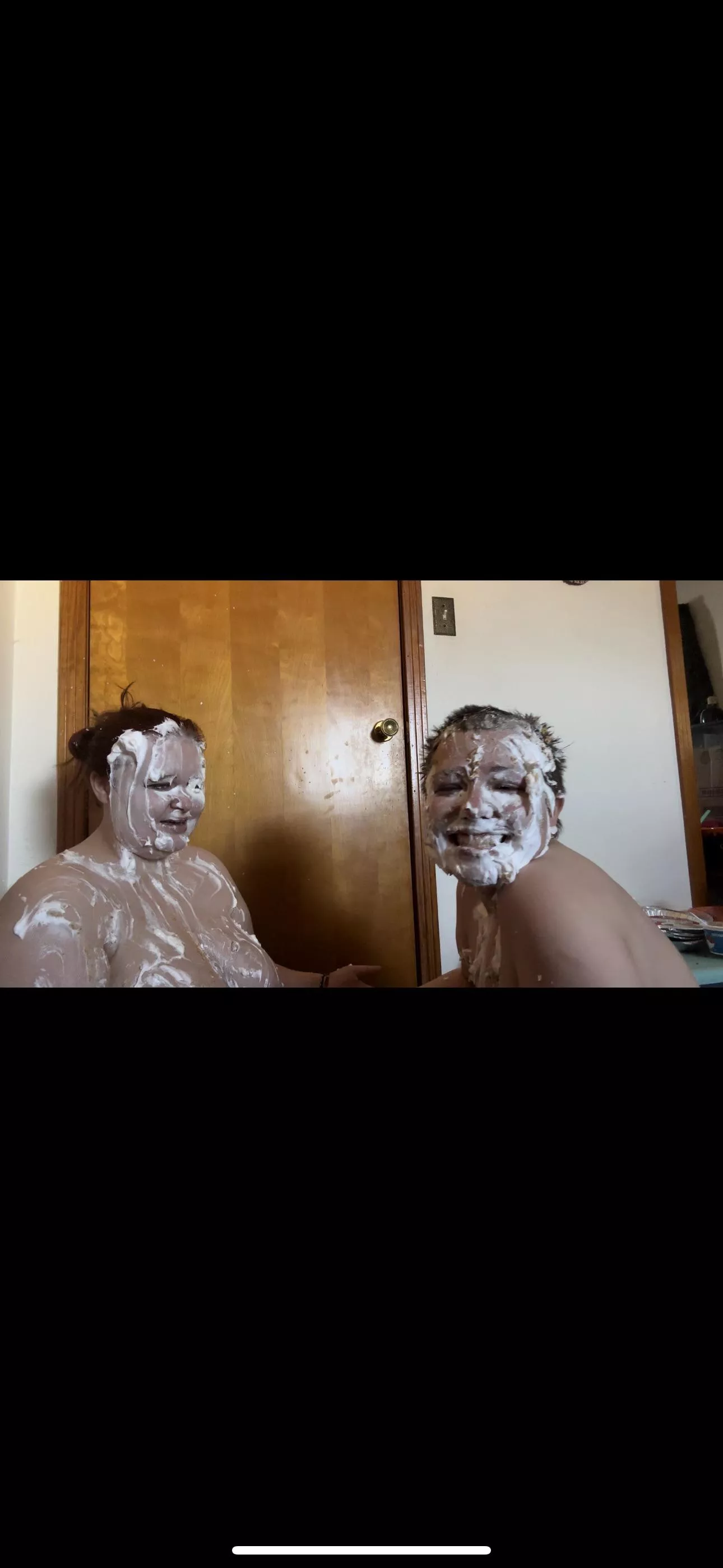 pie fight !!!!