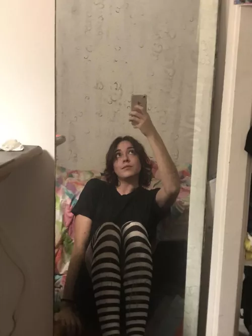 Rare pic of my goth era!