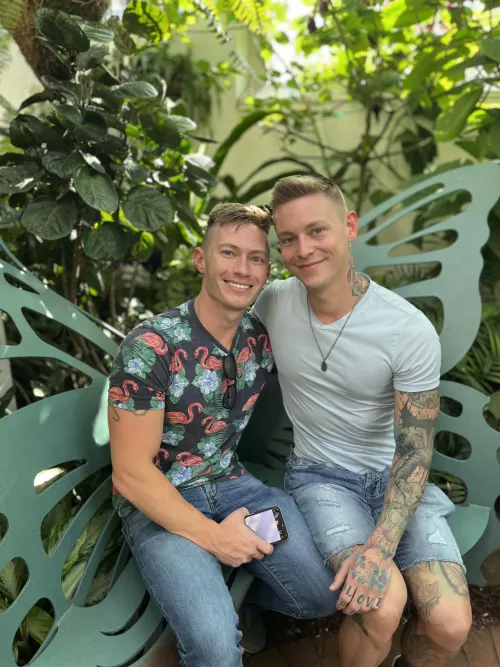 Remembering that time we went to the Florida butterfly exhibit 🥰