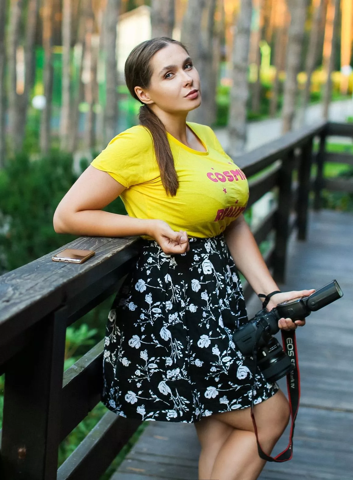 Skillful photographer