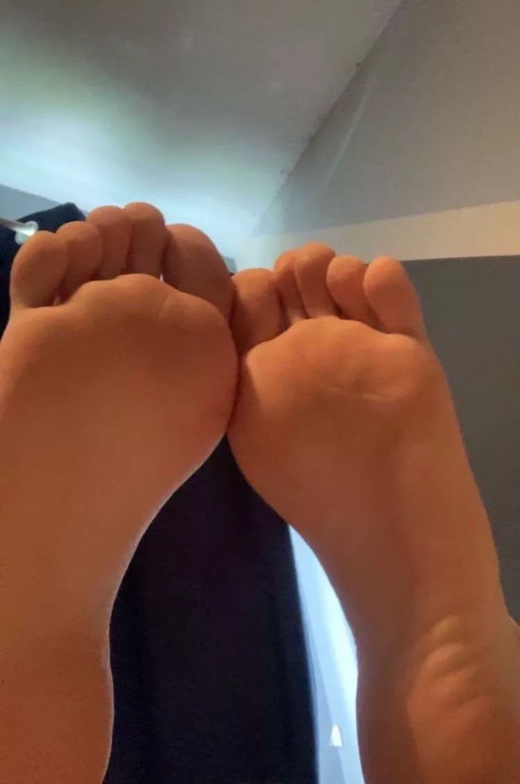 Smooth boy feet hehe