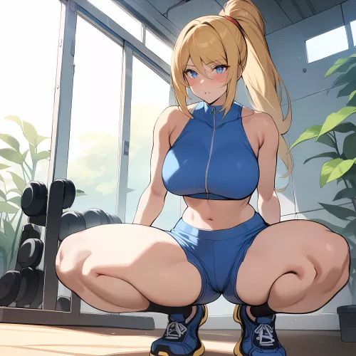 'thick thighs save lives' - samus probably [metroid]