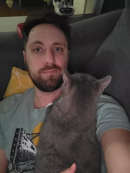 This sweet baby wouldn't come within 20ft of me for the first 2 years I had her.