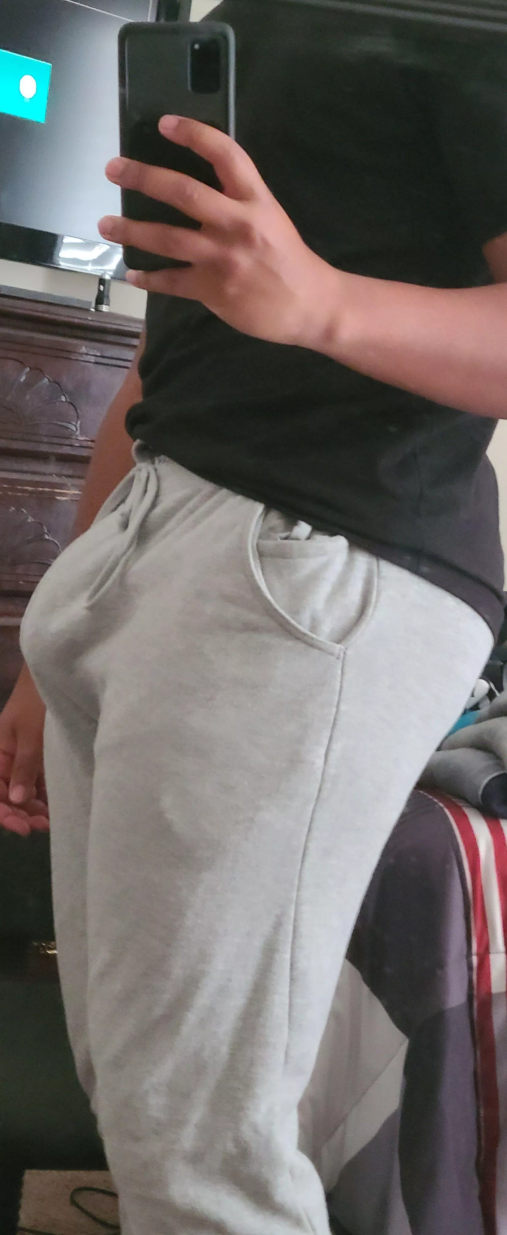 Way more obvious from the side