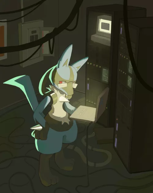 What distro does Lucario use? (OC)