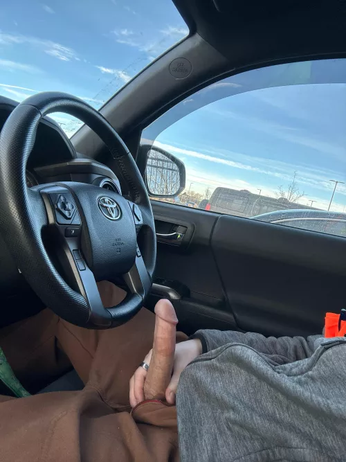 Who said rubbing one out in works parking lot wasn’t fun