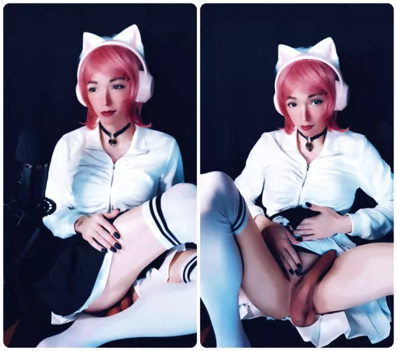 Would you date a gamer tgirl that requires daily blowjobs?