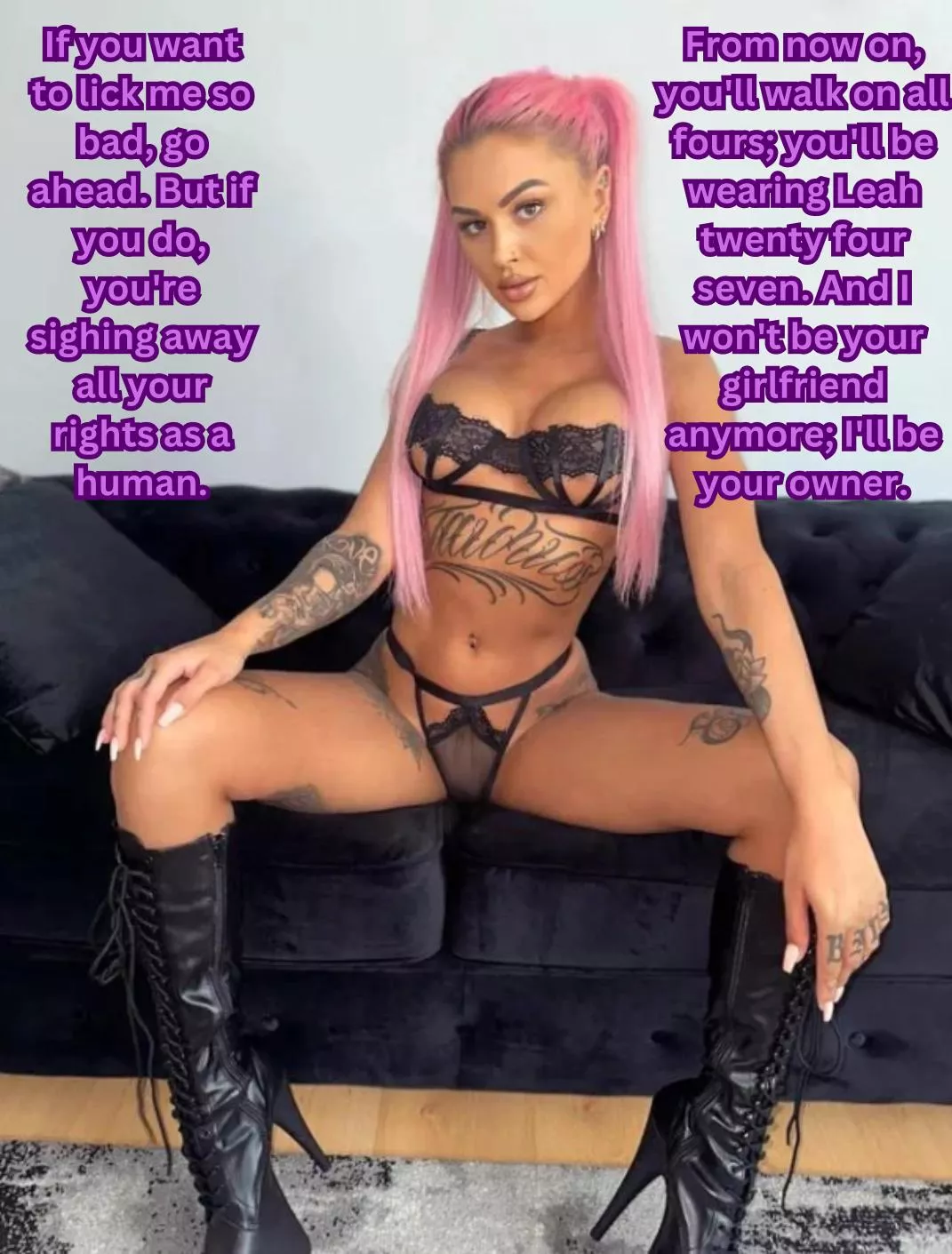 Are you going sacrifice everything for me