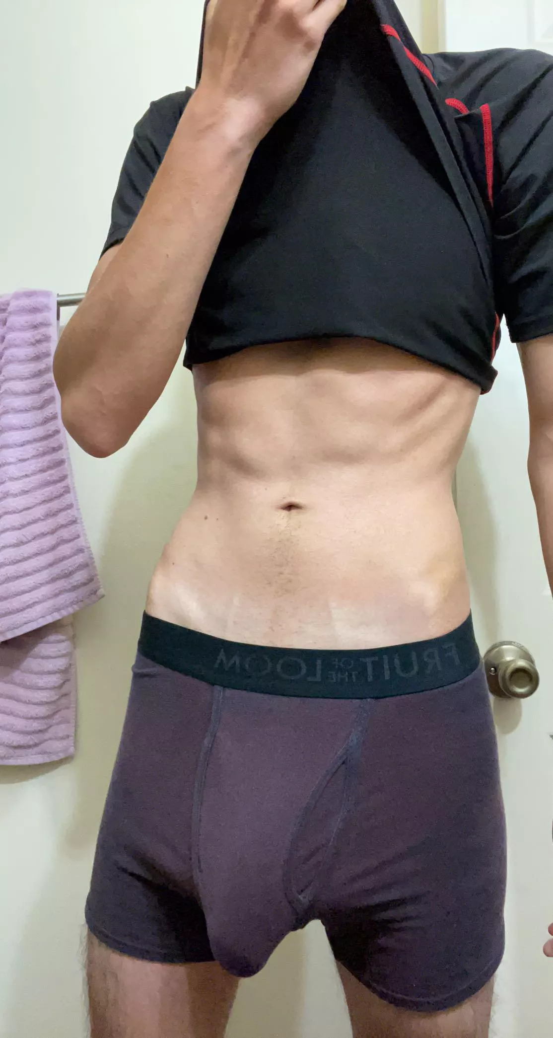 Away on a work trip and horny