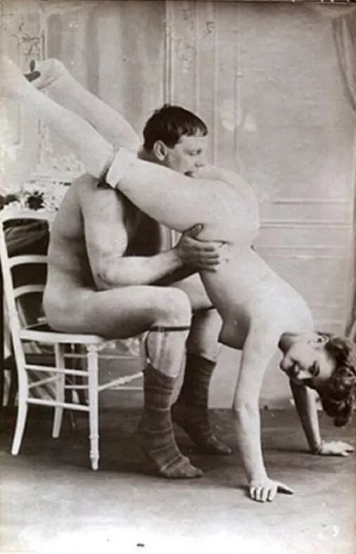 back in the old days we had a different way of eating pussy