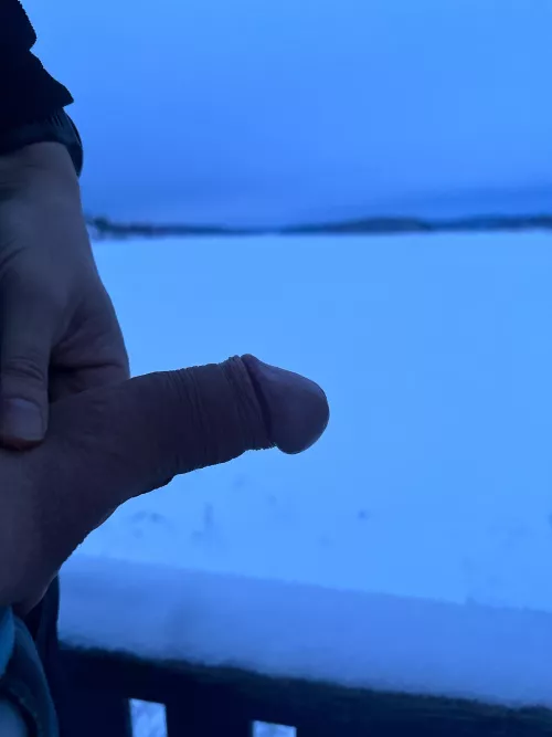 Coming out for some air in -20