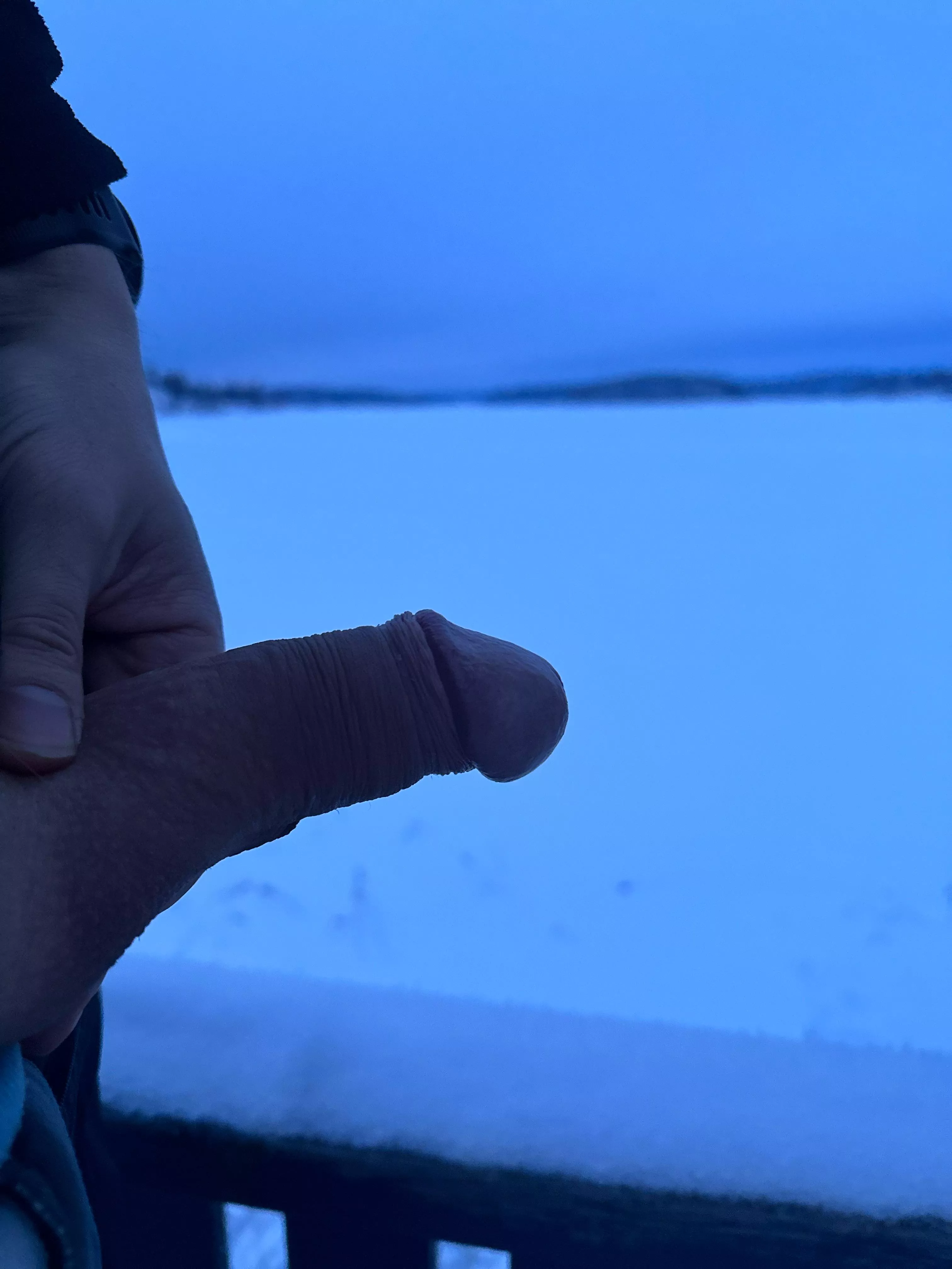 Coming out for some air in -20