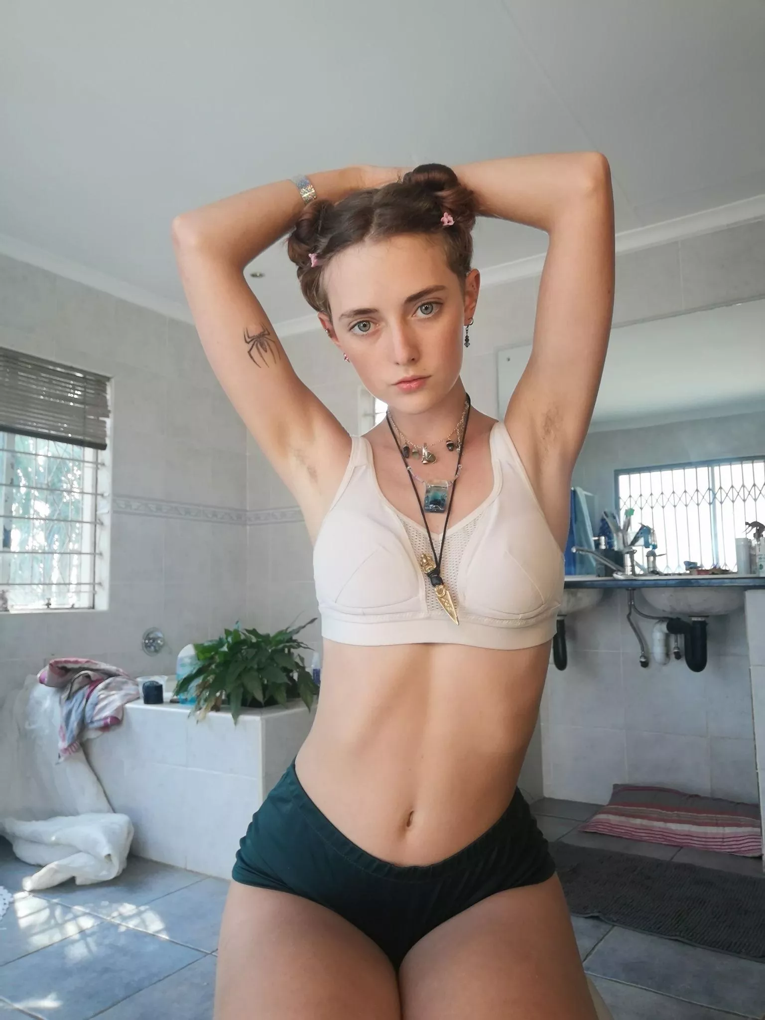 Cute armpits, a hidden gem yearning for your playful exploration. F18