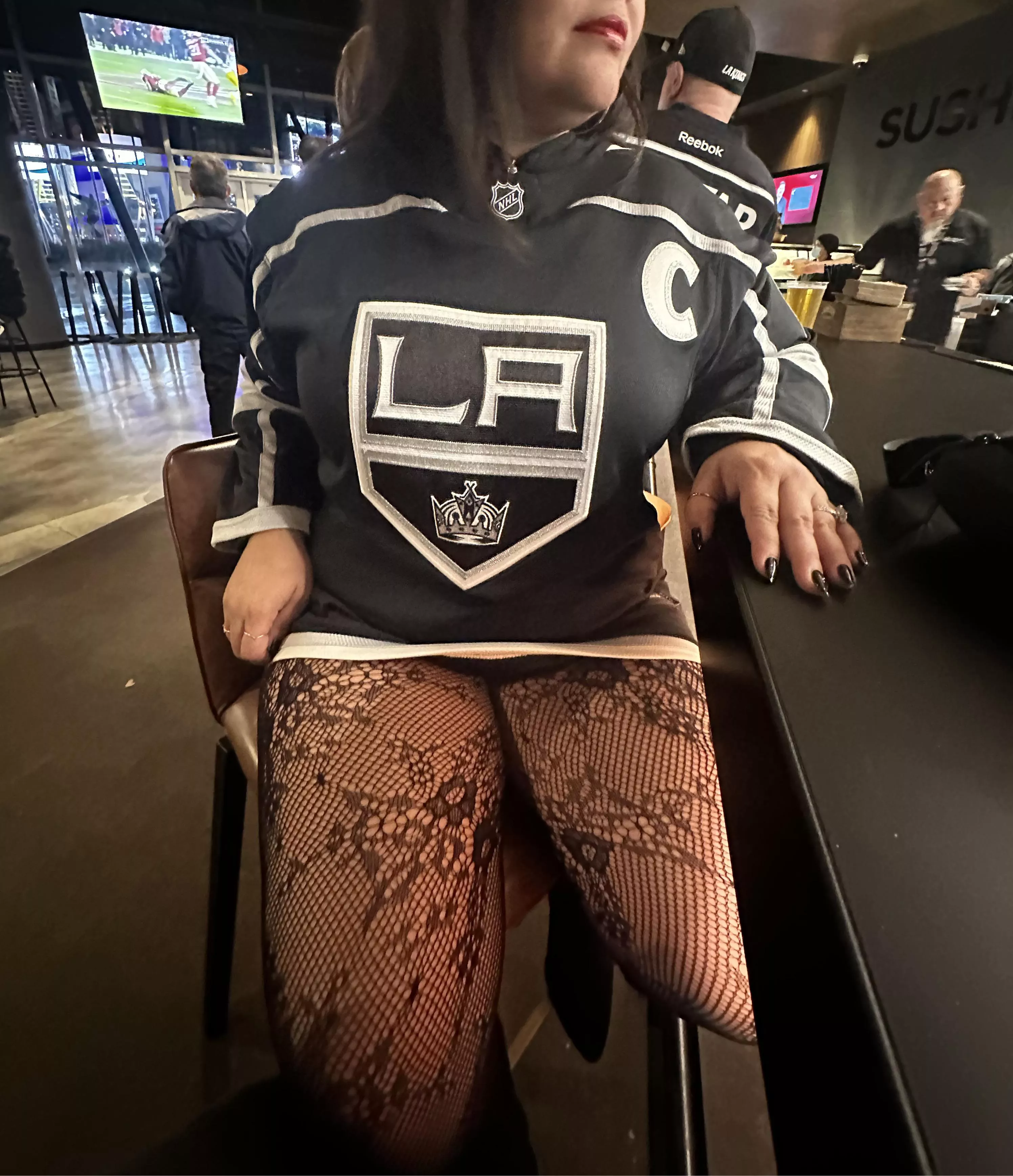 Did you see me at the Kings Game?