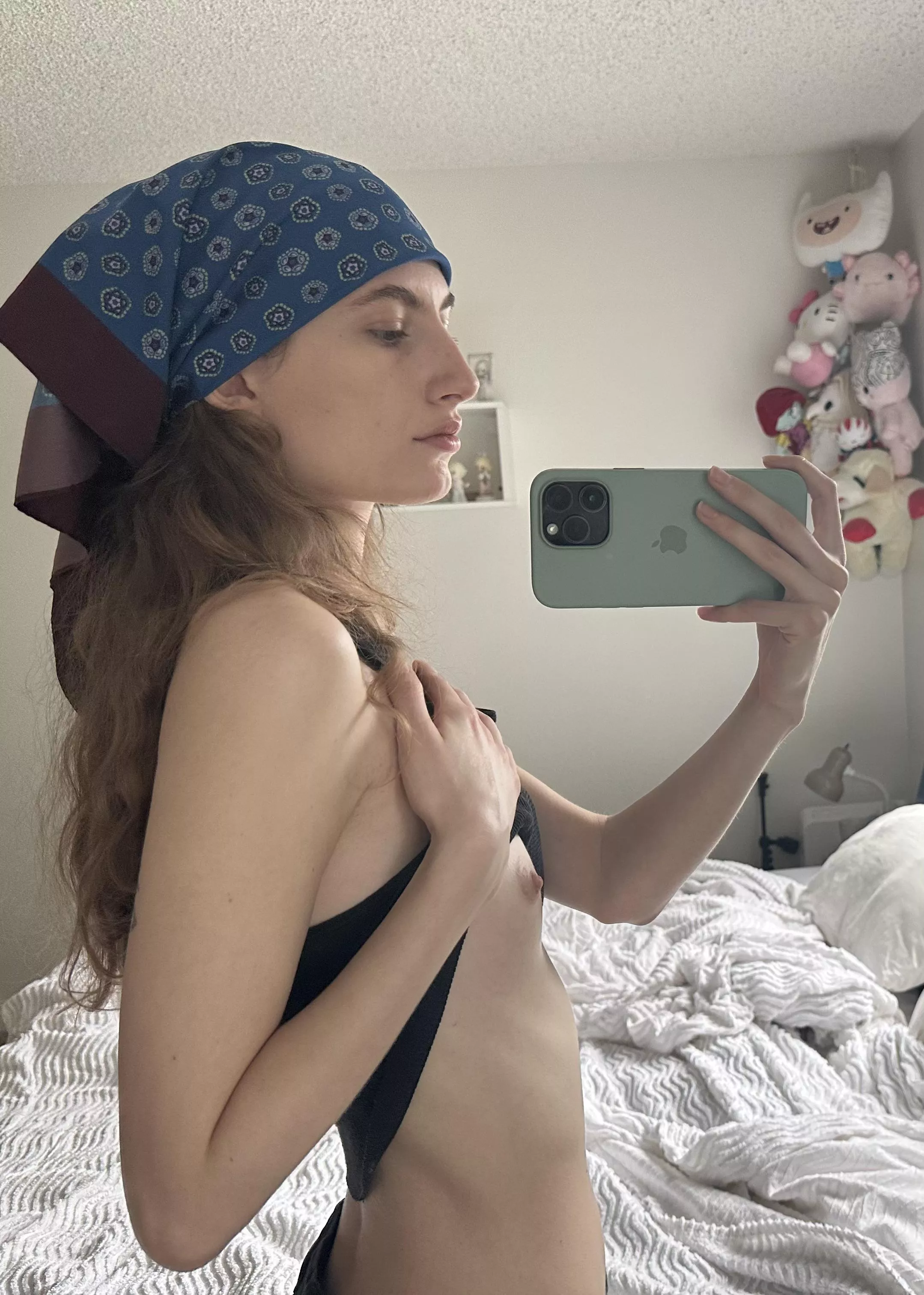 Do you like sucking or licking little titties more?