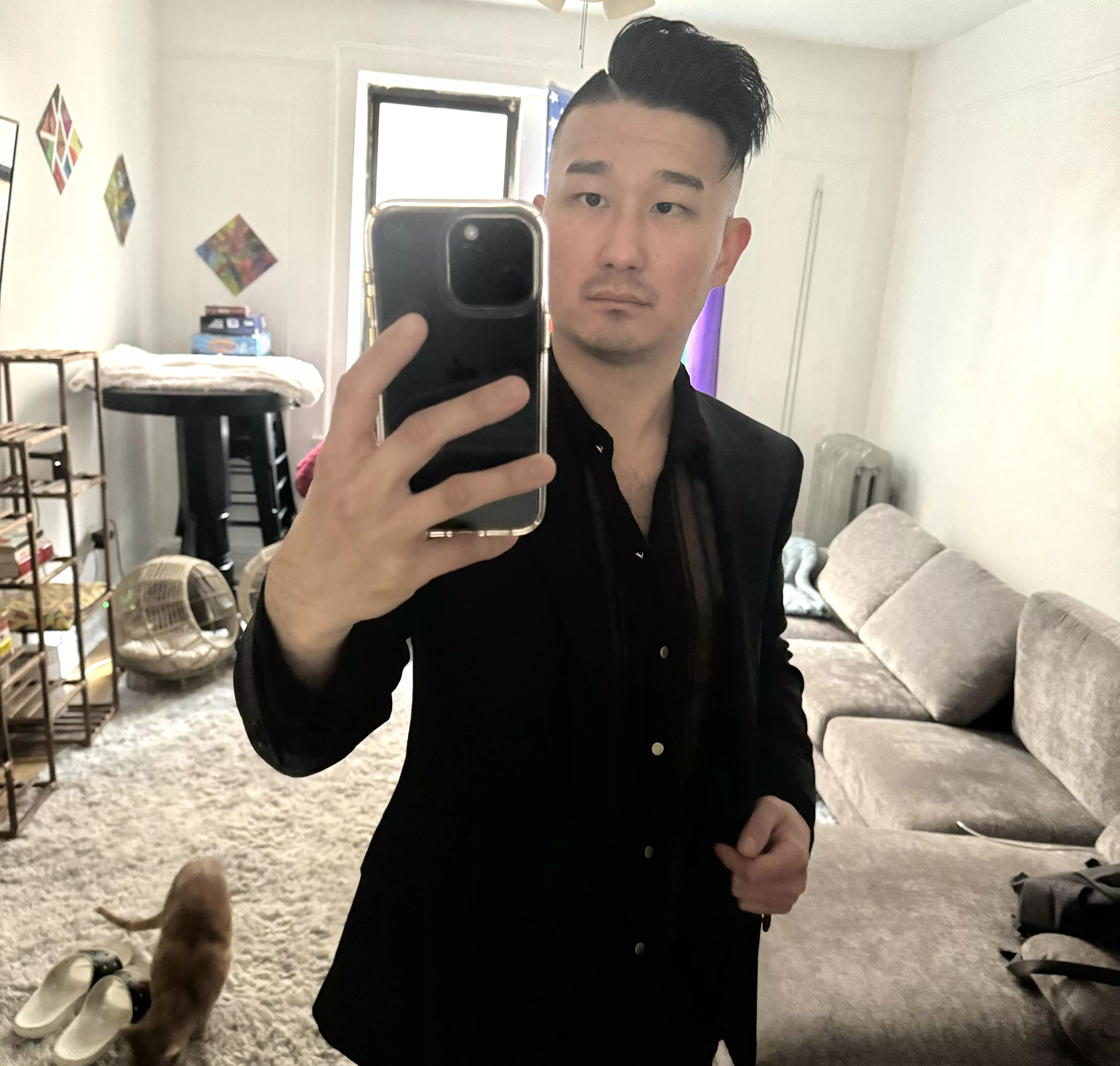 Early bird selfie gets the worm?