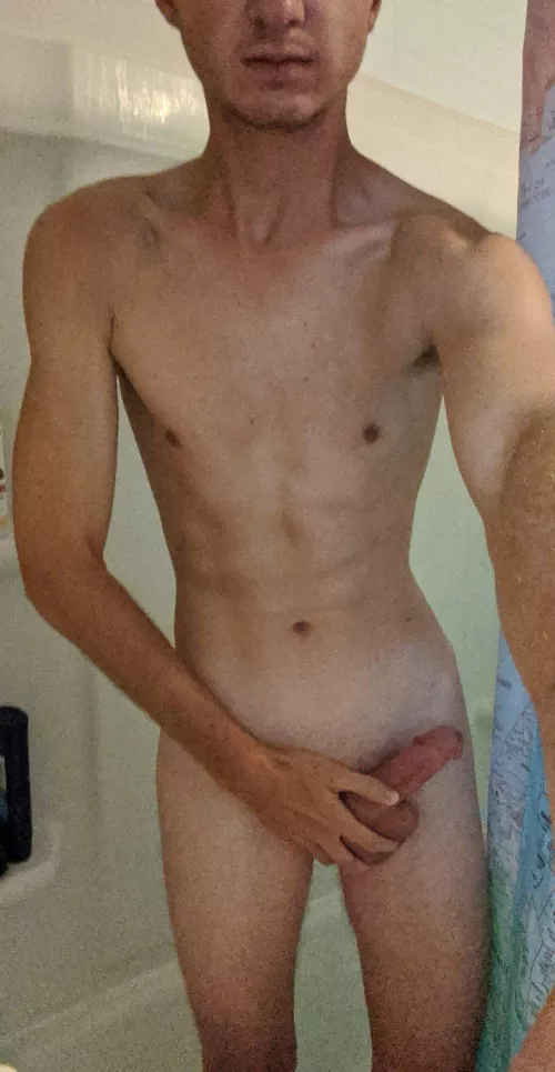 Fresh out of the shower 😉