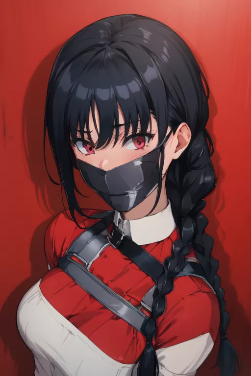 Good girls stay always gagged and tied up