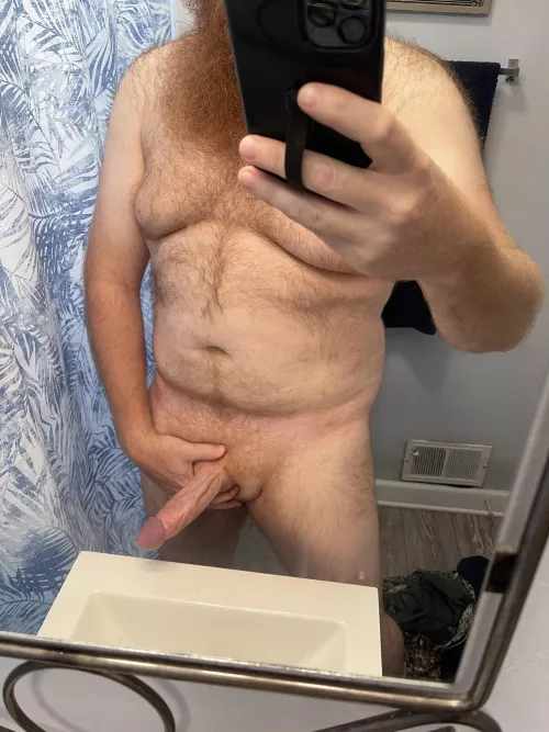 Hairy ginger hanging out