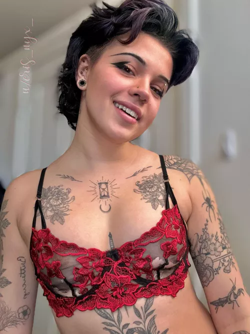 I love my chest tats!